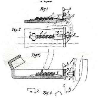 Schéma détaillé du bouton poussoir