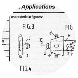 Patent drawing of washer nozzles 