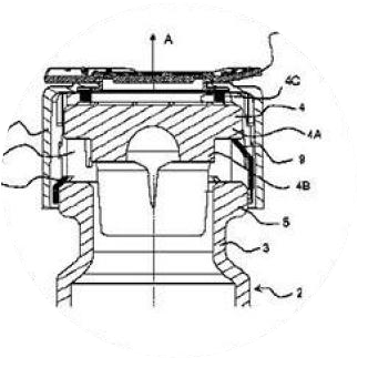 Technical drawing from the RayDylyo® capping solution patent