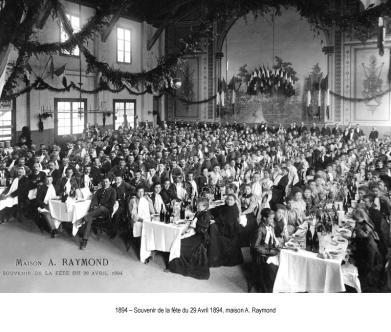 Employees from ARaymond - France - 1894