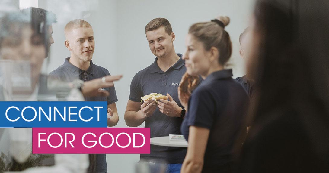 "Connect for good" campaign