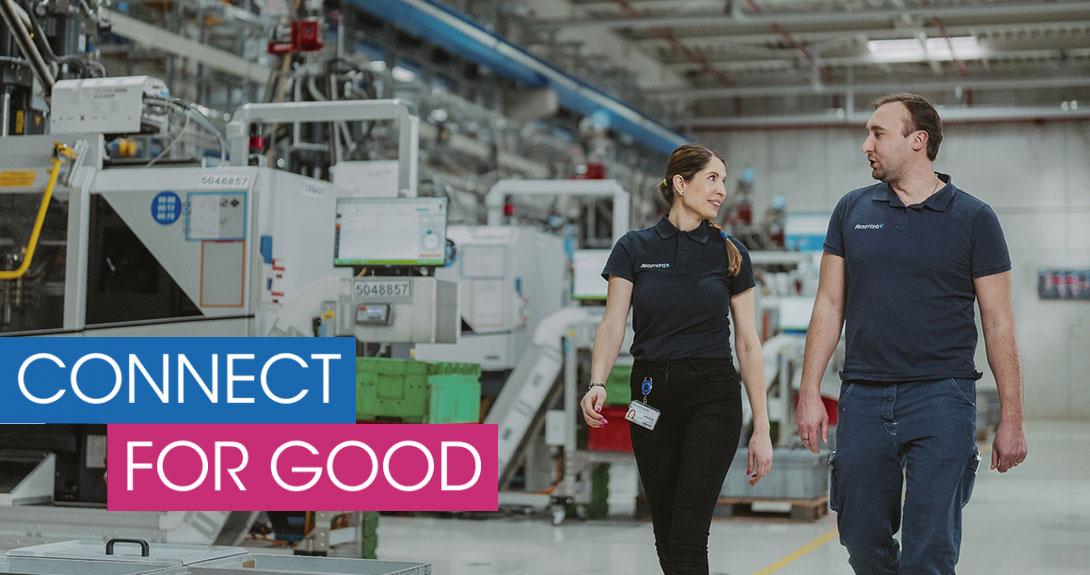 Kampagne "Connect for good"